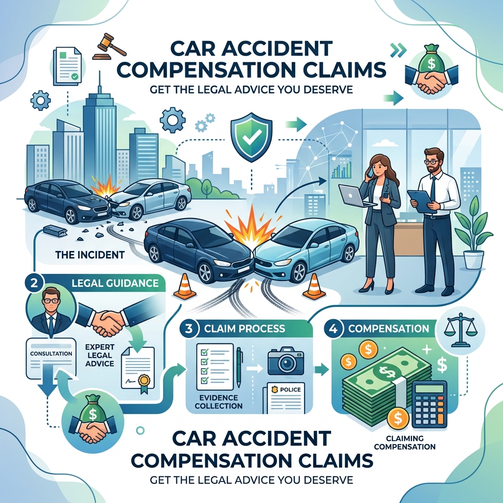 Accident Scene Claim Illustration